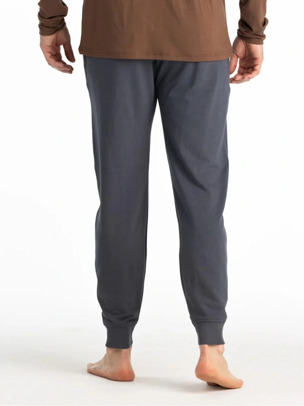 NWT Free Fly Storm Cloud Bamboo Lightweight Fleece Jogger Men's Size Large